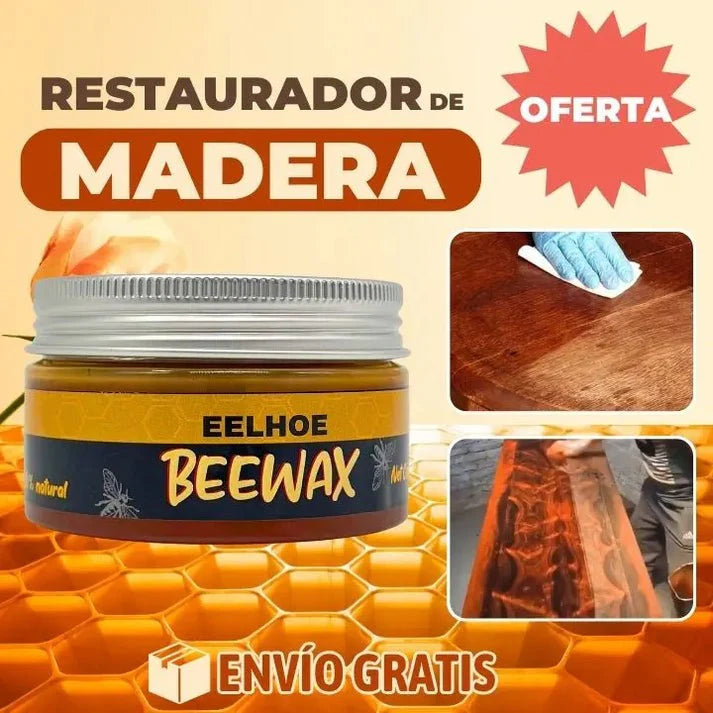 Cera Restaurador Multifuncional BEEWAX 80ML 🍯✨