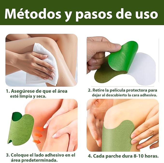 Parche para Dolor de Rodilla – Alivio Localizado y Confort