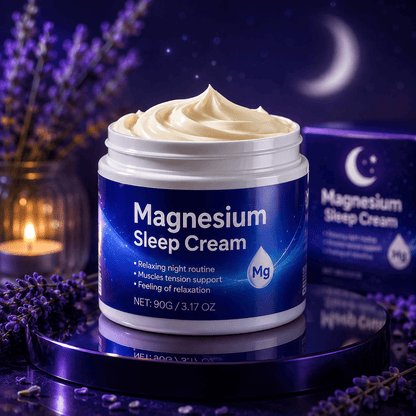 Crema de Magnesio para Relajación Muscular y Descanso Nocturno 90G