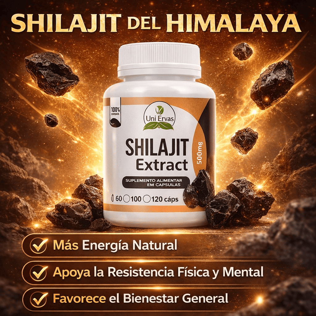 Shilajit Oro del Himalaya™ – Energía y Vitalidad Potenciador Natural