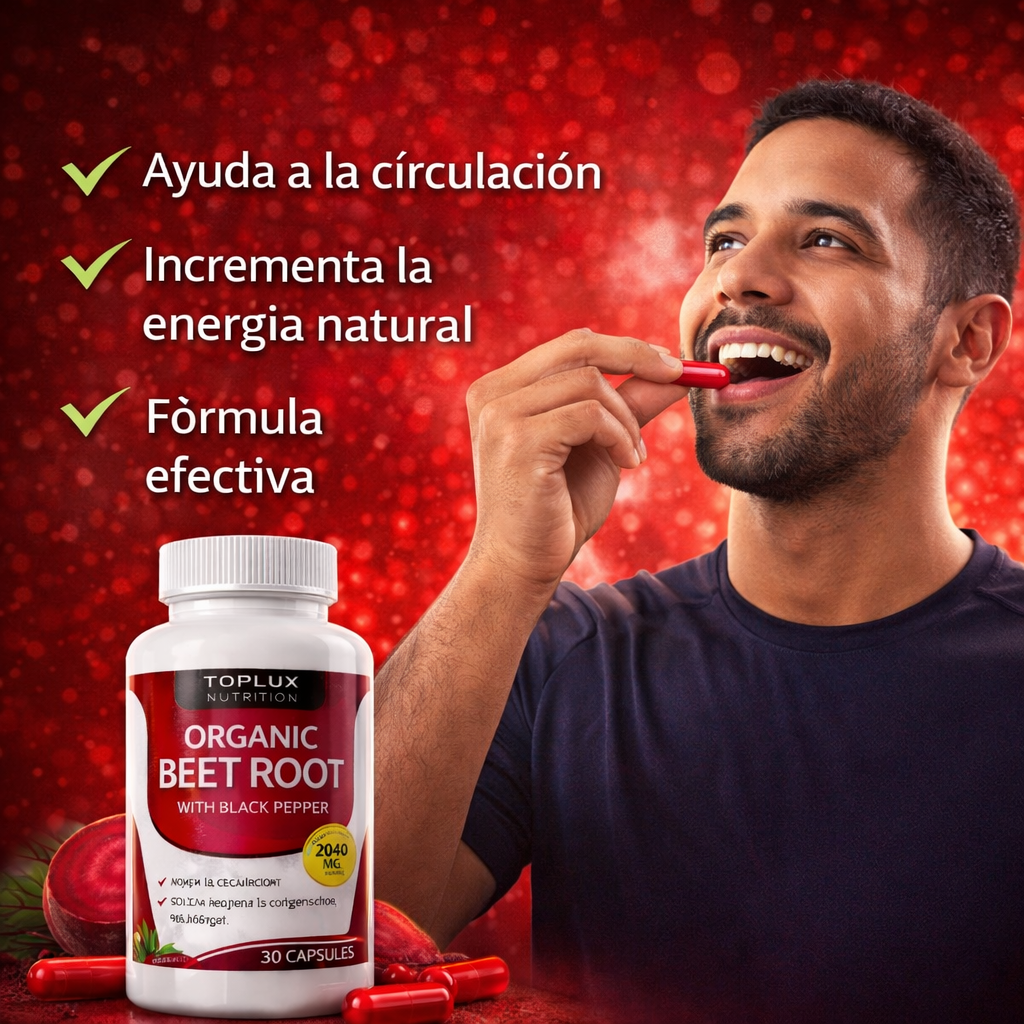 Beet Root 2040MG – Energía y Circulación Natural