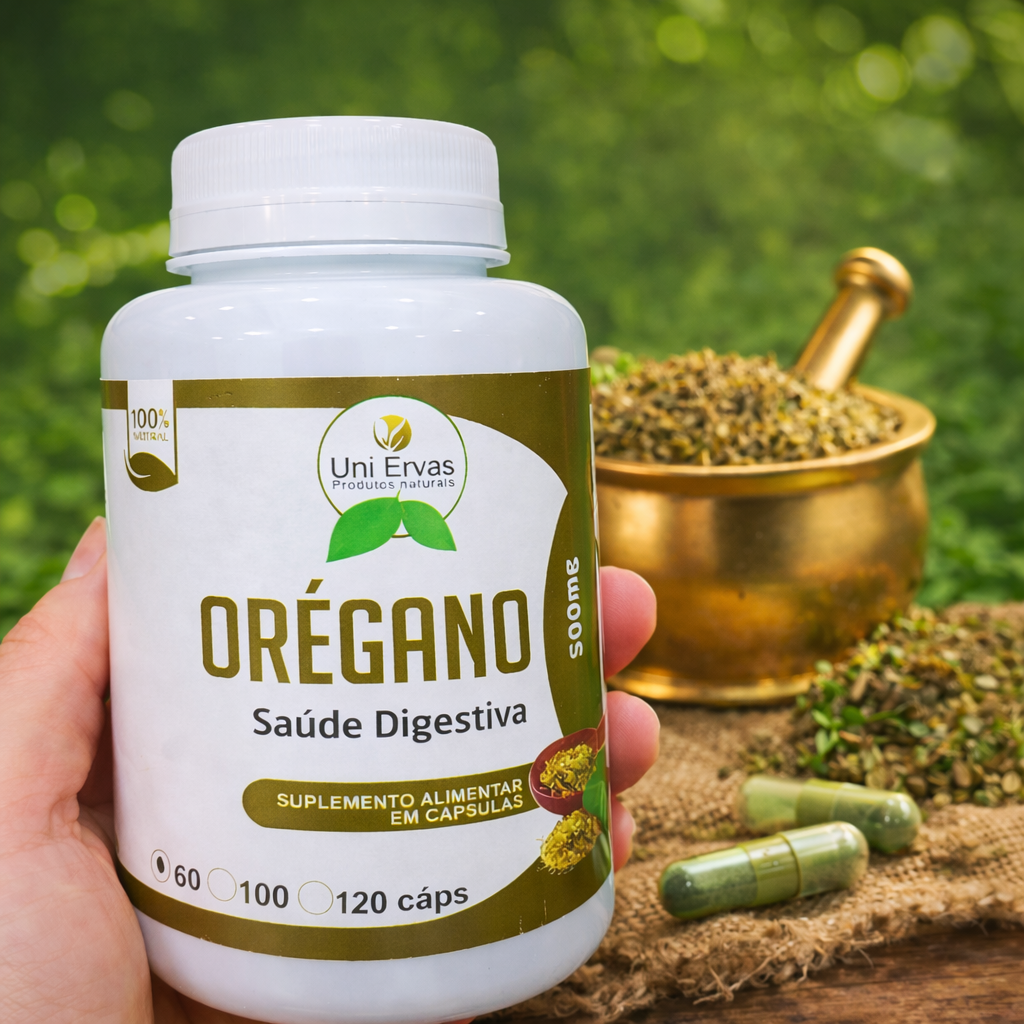 Aceite de Orégano 500mg | Extracto Natural en Cápsulas