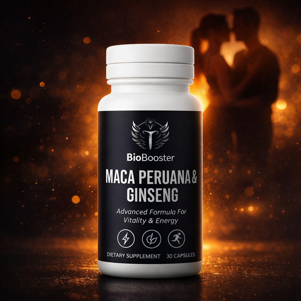 Recupera tu energía, vitalidad y confianza cada día Maca Peruana + Ginseng