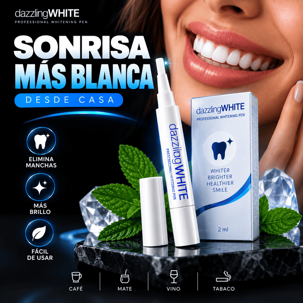 Lápiz Blanqueador Dental – Sonrisa Más Blanca Desde Casa