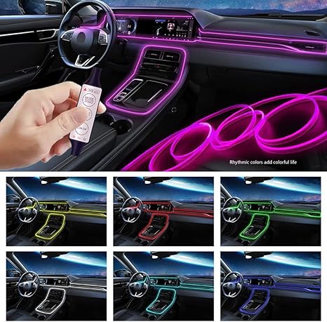 Cinta LED RGB Neon Para Auto 🚗✨